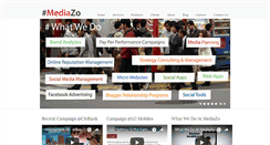 Desktop Screenshot of mediazo.com
